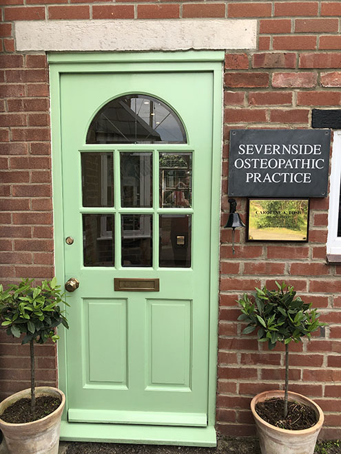 Severnside Osteopaths Front Door